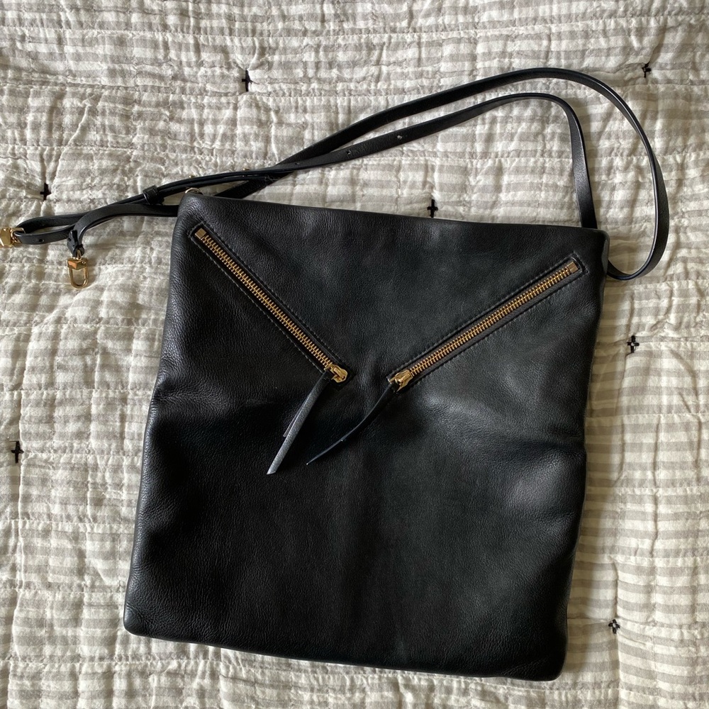 Stella and dot Covet leather convertible bag purse